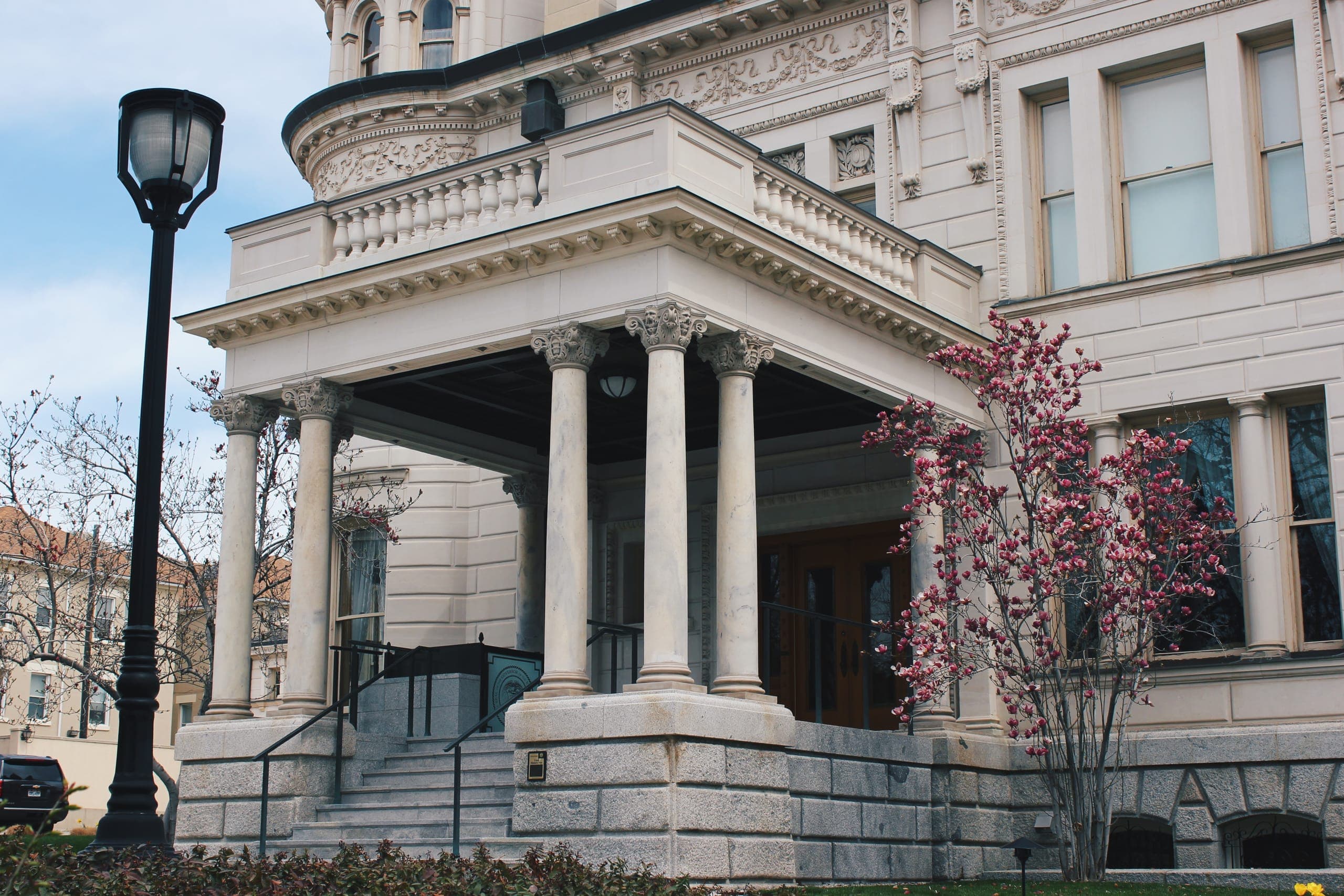 Utah Governor's Mansion — Porch