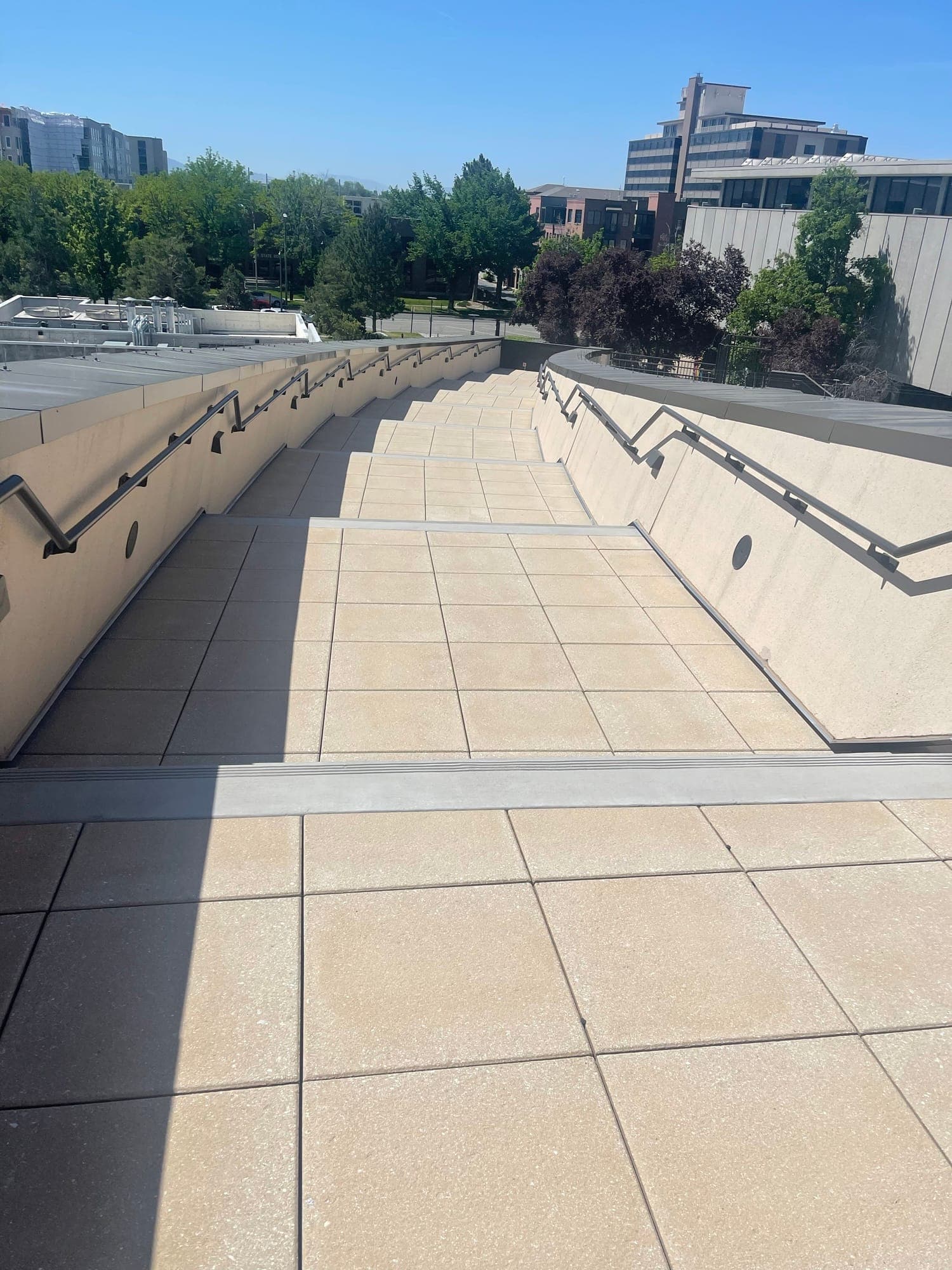 SLC Main Library — Crescent Wall