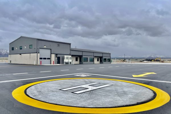 Helipad at Tooele Air Center